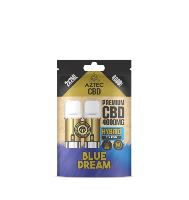 Aztec CBD 2000mg CBG Replacement Pod - 2 Pack