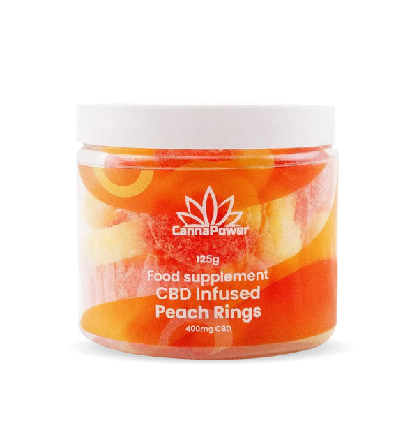 CannaPower CBD - Infused Peach Rings