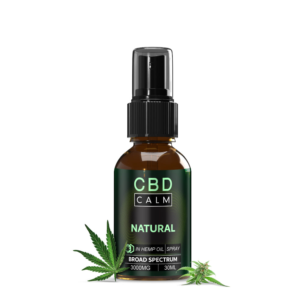 Natural Broad Spectrum Hemp CBD Oil Oral Spray